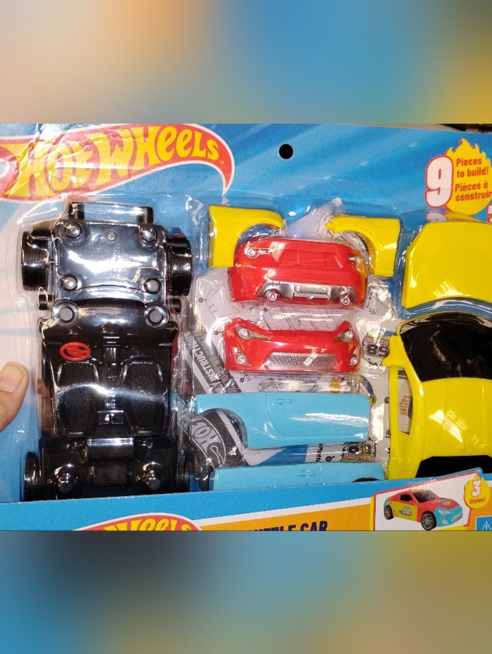 Kids' Hot Wheels Build & Play Car Set